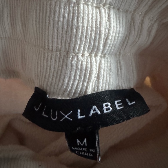 JLUXLABEL Ribbed Cream Knit - Picture 3 of 4